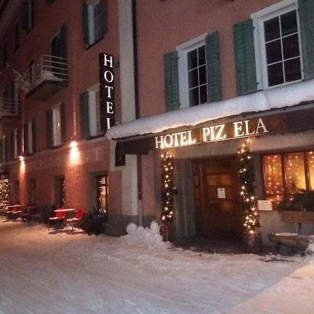 דאבוס Hotel Piz Ela Bergun מראה חיצוני תמונה