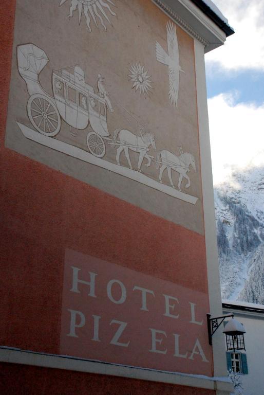 דאבוס Hotel Piz Ela Bergun מראה חיצוני תמונה