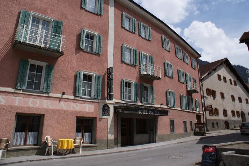 דאבוס Hotel Piz Ela Bergun מראה חיצוני תמונה