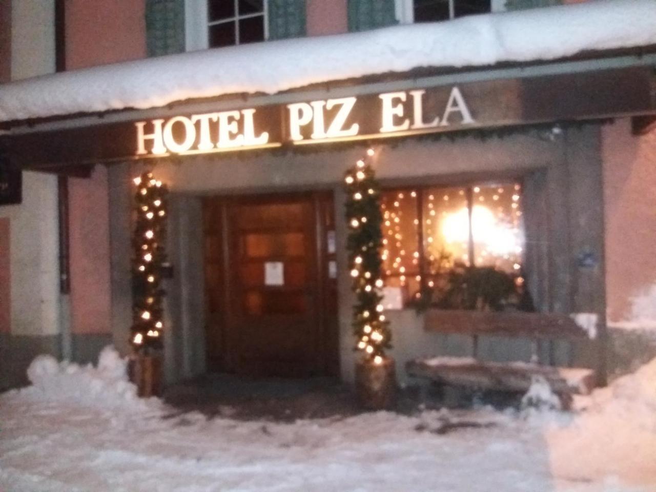 דאבוס Hotel Piz Ela Bergun מראה חיצוני תמונה